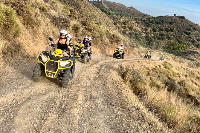 2 hours guided Quad tour in Mijas, Malaga. - The Route: Mijas Town Energy, Mountain Trails, and Possible Riverbed Crossings