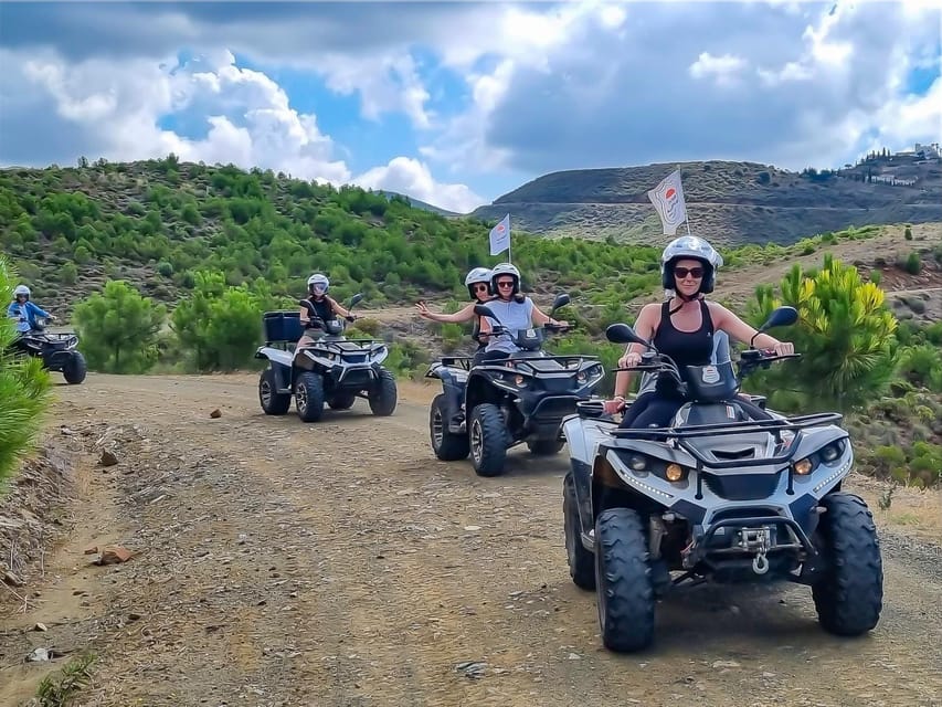 2 hours Quad Tour Marbella - 170€ per Quad up to 2 people - The Ride From Marbella Toward Ojen Hills, With Views to Africa and Gibraltar