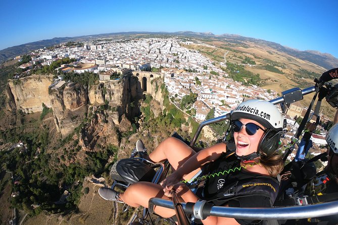30-minute paramotor flight in Ronda - The route you are flying, El Tajo and Ronda’s top landmarks