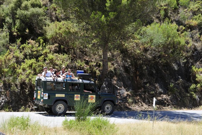 Authentic Andalusia - Jeep Eco Tour (pick up from Marbella - Estepona) - Open-roof Land Rover Defender: the ride details that change the experience