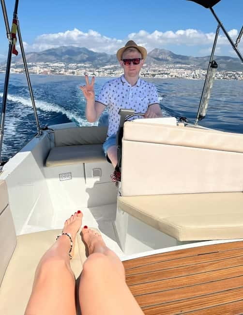 Benalmadena: Boat Rental with No License Required - Why captaining a license-free boat feels like a cheat code