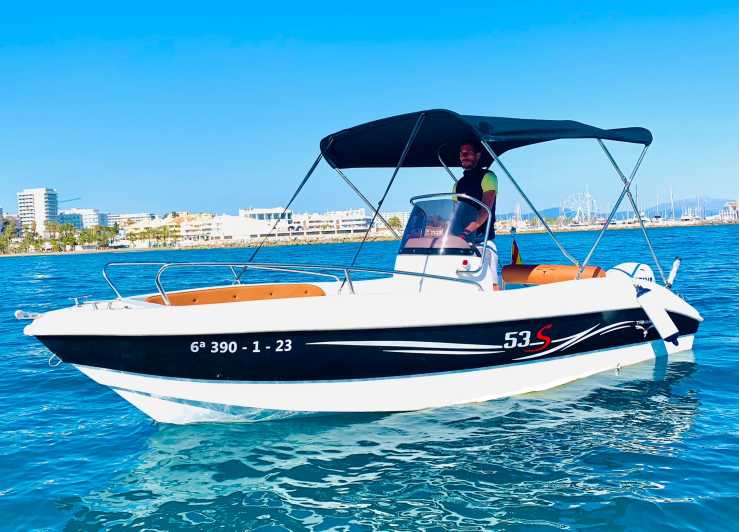 Benalmádena: Boat Rental without License - The instructor orientation: how “no license” still stays organized