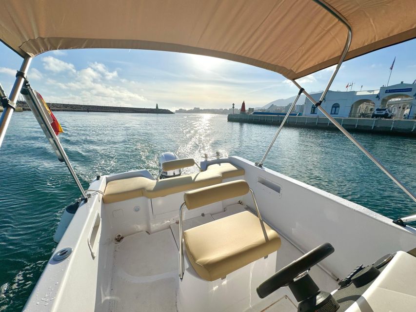 Benalmádena: Costa del Sol License-Free Boat Rental - What’s Included on the Boat (And What You’ll Need to Bring)
