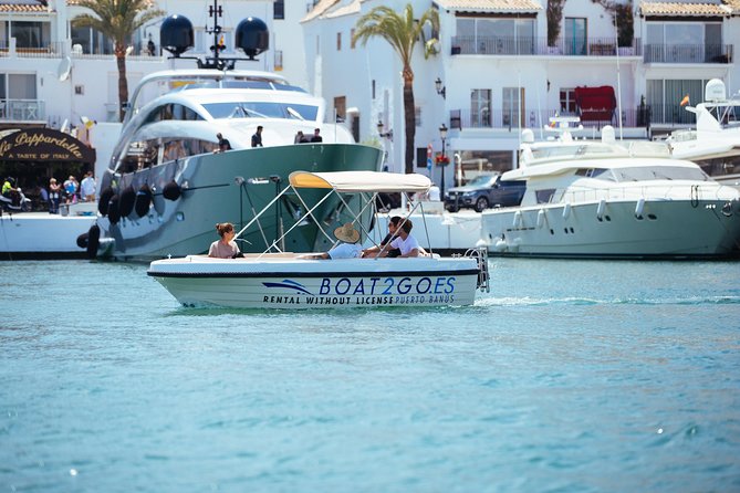 Boat Rental without License Puerto Banus - Where to meet Boat2Go in Marbella (and why it matters)