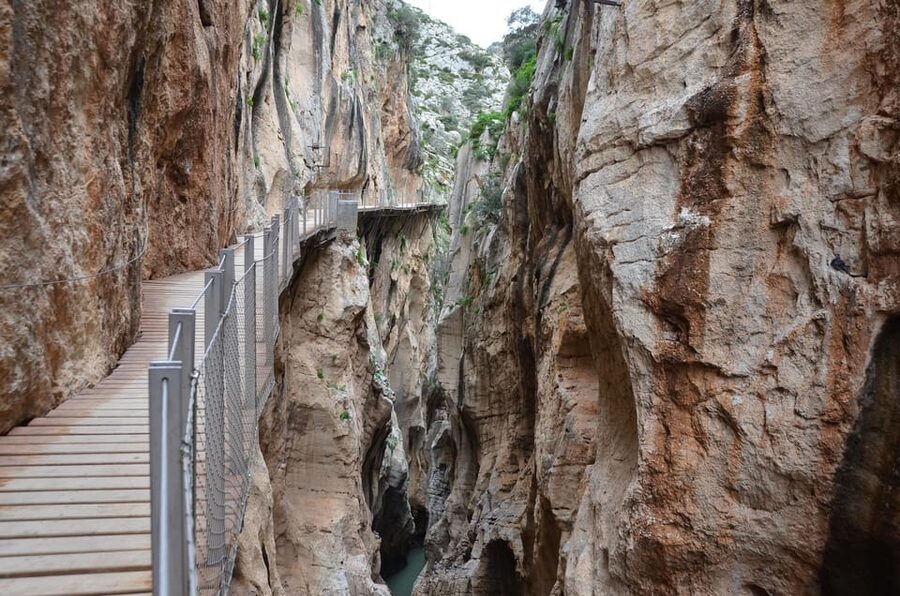 Caminito del Rey from Málaga, small group up to 7 people - The quick break with aperitif and beer