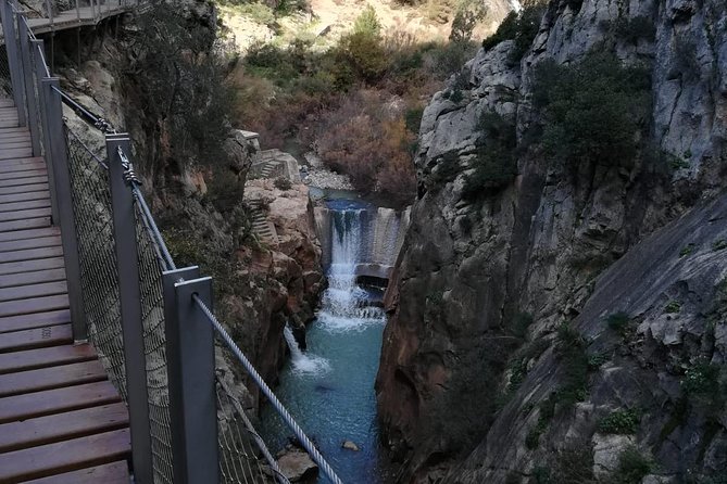 Caminito del Rey Trekking Walkway - The walk itself, steps, narrow edges, and 100m views