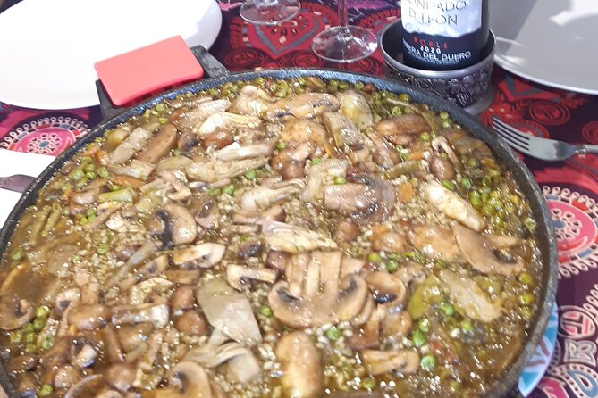 Chefcooking Paella from our Andalusian Grandmother at a Family Farm - Coffee and dessert: how they close the meal