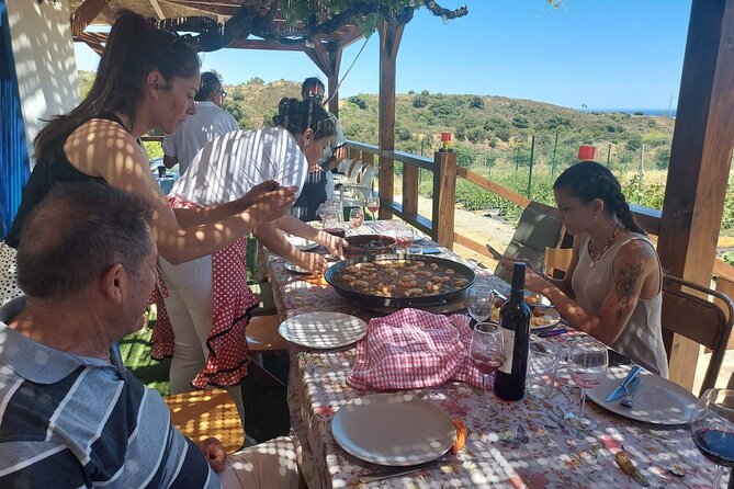 Chefcooking Paella from our Andalusian Grandmother at a Family Farm - Small-group vibe: what to expect from the table