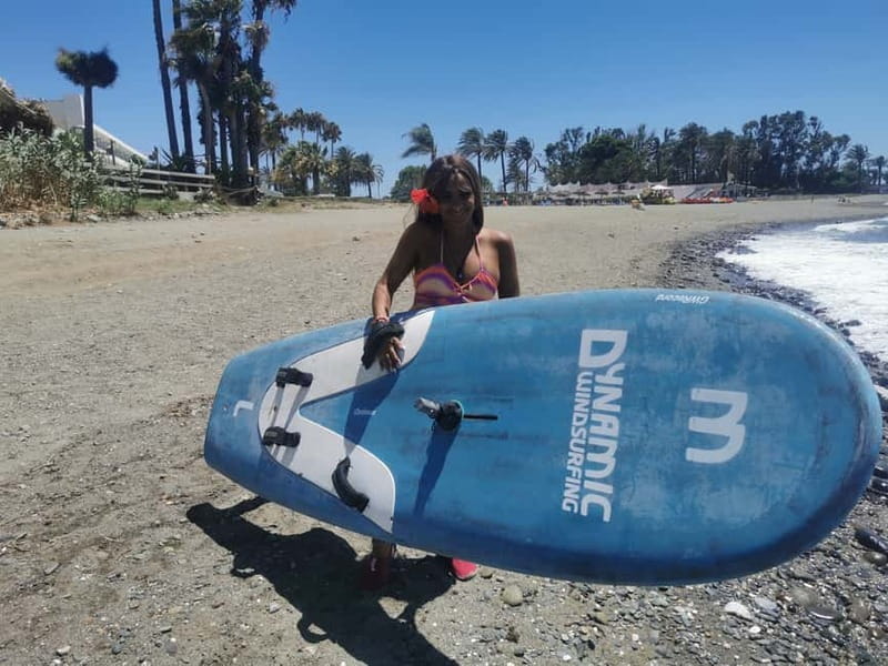 Costa del Sol: Beginner class Dynamic Windsurfing - Costa del Sol Beginner Windsurfing, Right Between Estepona and Marbella