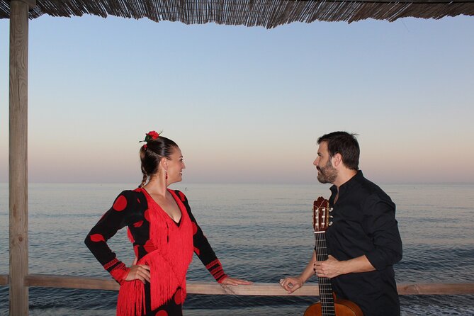 Flamenco evening and barbecue by the sea at the Blue Dolphin Beach Club - BBQ, sangria, and cava, and what the included dinner really means