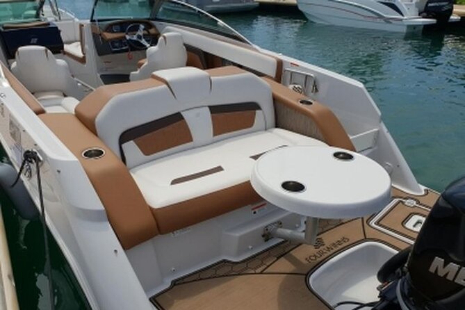 FourWinns HD240 boat rental for 10 people 4 hours - The FourWinns HD240 experience: space for 10, power, and what the boat setup means