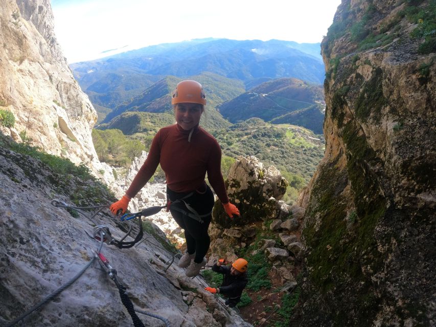 From Estepona: Vía Ferrata de Benalauria climbing tour - What to bring so you feel comfortable from the first step