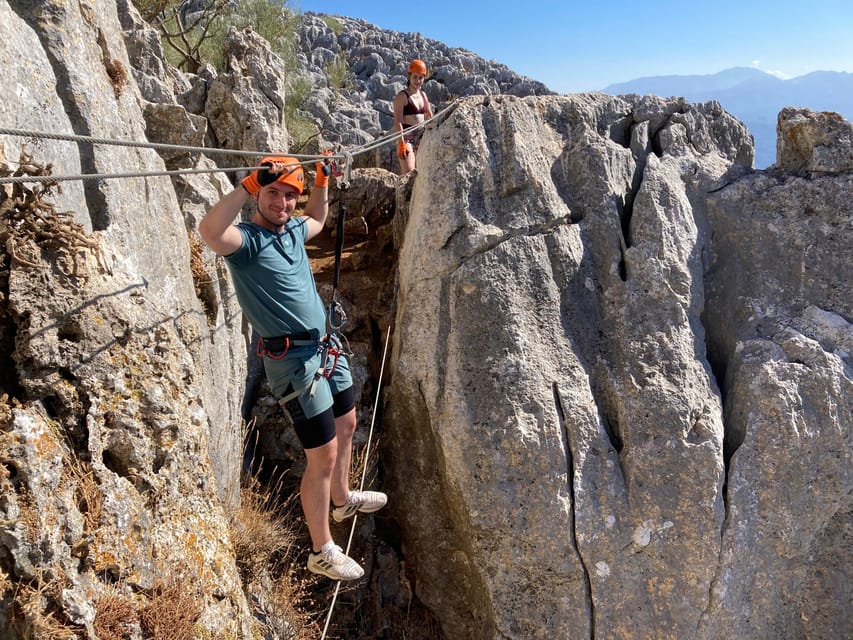 From Estepona: Vía Ferrata de Benalauria climbing tour - Price and value around $47 per person