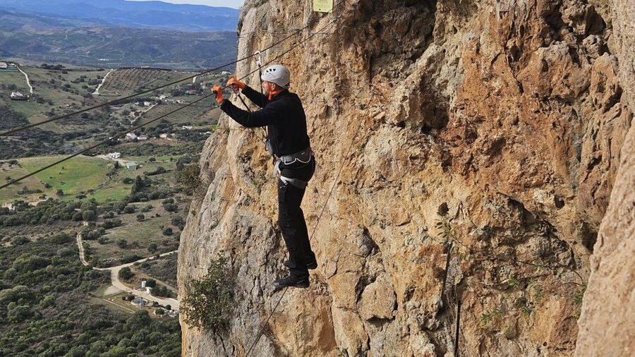 From Estepona: Vía Ferrata de Casares guided climbing tour - Key points you will actually feel in your body