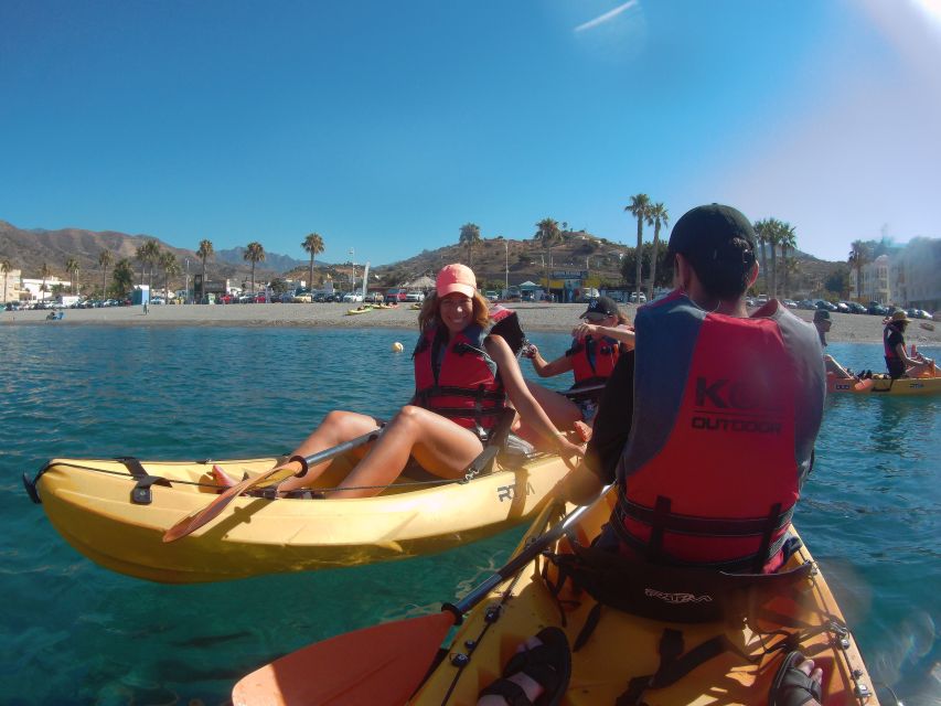 From Málaga: Cliffs of Maro-Cerro Gordo Guided Kayaking Tour - Kayaking past Calaisa beach and along secluded coves