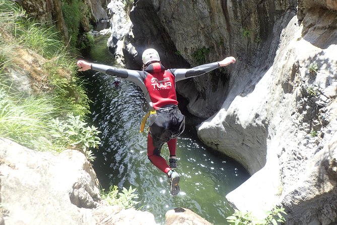 From Marbella: Canyoning Tour in Guadalmina Canyon - Guadalmina Canyon, Close Enough for a Real Half-Day Adventure