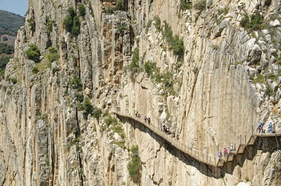 From Marbella or Estepona: Caminito del Rey Guided Day Trip - Inside the gorge walk, guided for safety and pace