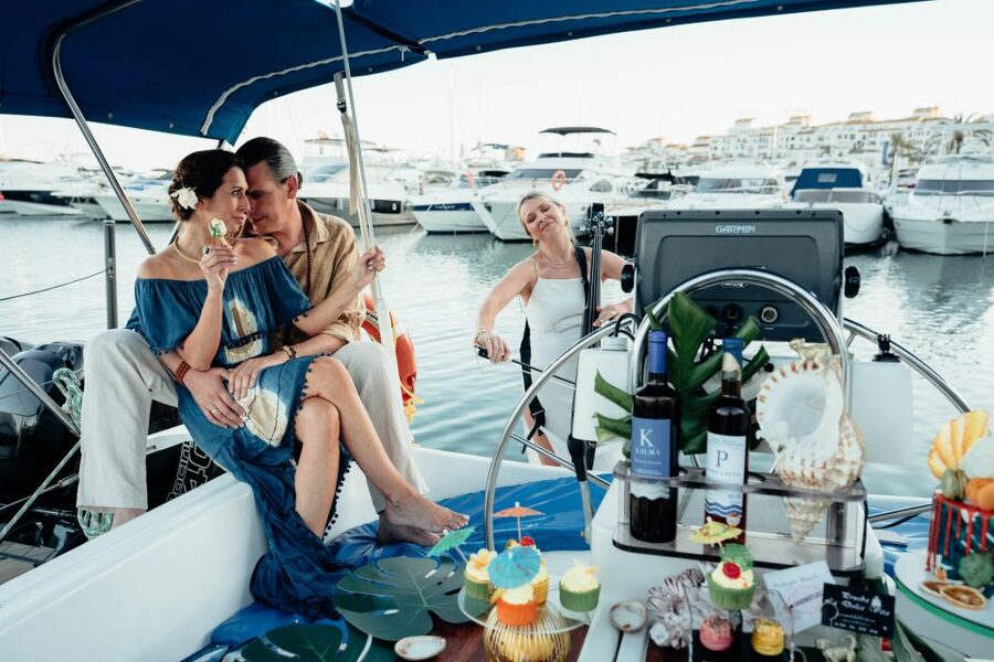 From Marbella: Private and Group Sailboat Cruise & Drinks - The jet ski upgrade: when 30 minutes is the right amount