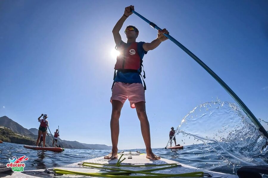 From Nerja: Guided Paddle Surf Cliffs and Maro Waterfall - Acantilado Caves: Board Time and Snorkel Time
