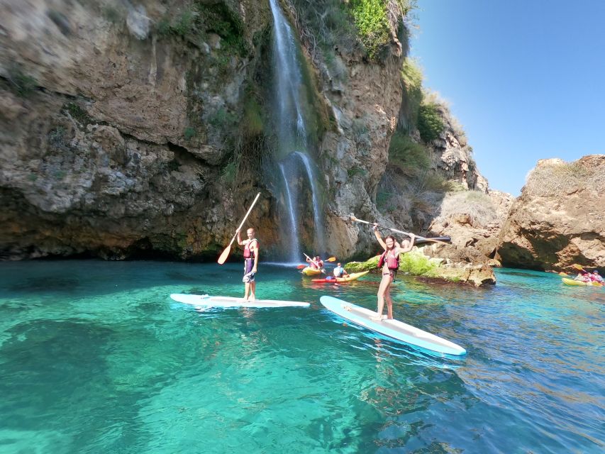 From Nerja: Guided Paddle Surf Cliffs and Maro Waterfall - Photos and Videos: The GoPro Souvenir System