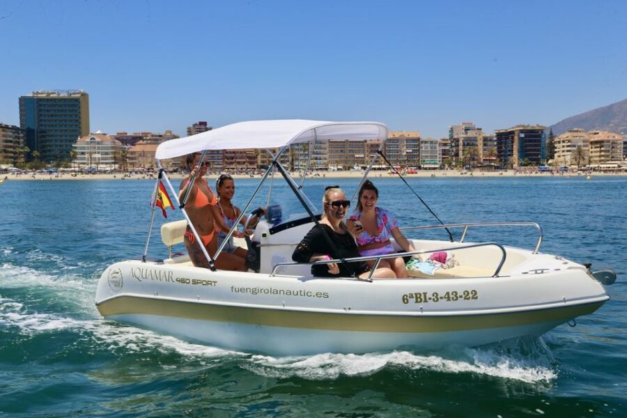 Fuengirola: 1- to 4-Hour Boat Rental - No License Needed - The boat itself, built for comfort with real sea legs