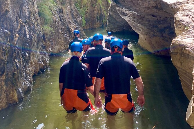 Guided Canyoning Adventure Near Marbella (Benahavís River Walk) - Gear, wetsuits, and boots: comfort at 18°C water