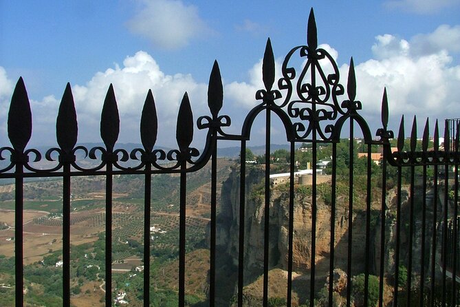 Guided tour of Ronda with an official guide - Plaza Duquesa de Parcent: the town square, the church, and the layered ground beneath it