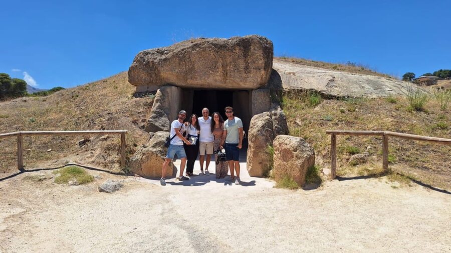 Guided visit to the dolmens of Antequera - Entering the Menga Dolmen