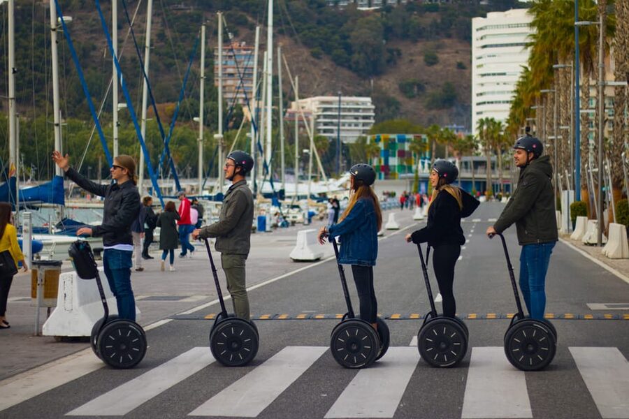 Malaga: 2-Hour Monumental Segway Tour - Alcazaba and the castle zone: where the views start doing real work