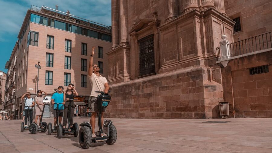 Malaga: 2-Hour Monumental Segway Tour - Marqués de Larios, Plaza de Toros, and the port: classic Malaga variety