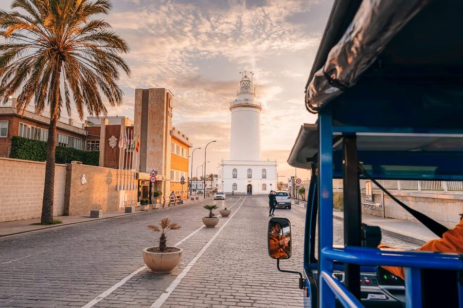 Málaga 2-Hour TukTuki Tour: Private Experience - Gibralfaro Lookout in About 15 Minutes: The View Stop That People Keep Mentioning