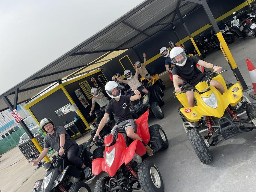 Málaga: 3-Hour Guided All-Terrain Two-Seater Quad Tour - Malaga Airport planes overhead: loud, close, and oddly memorable