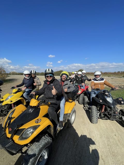 Málaga: 3-Hour Guided All-Terrain Two-Seater Quad Tour - Acueducto Arcos de Zapata, Mirador al Guadalhorce, and a village stop that breaks the ride