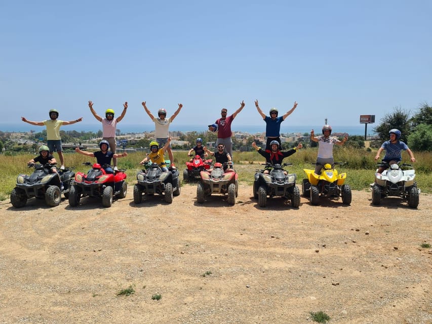 Málaga: 3-Hour Guided All-Terrain Two-Seater Quad Tour - Forest trails in the Guadalhorce natural area: dirt, shade, and wildlife chances