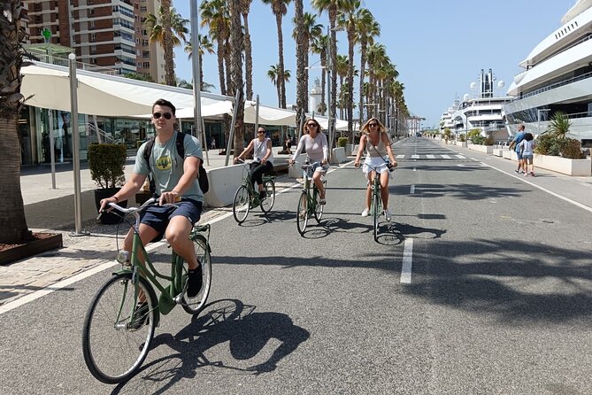 Malaga Bike Tour - Wine & Tapas - Picasso Museum stop: art you can place in the city