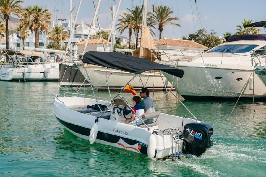 Malaga: Boat Rental without a License for Dolphin Watching - Best time to go: chase calmer seas and better wildlife odds