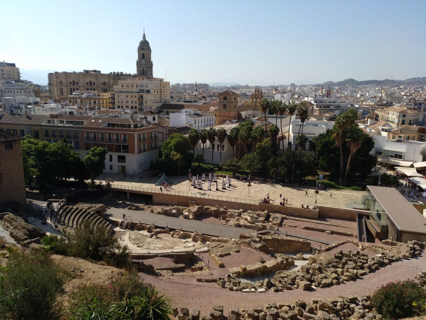 Málaga: Cathedral, Alcazaba, Roman Theater Walking Tour - Alcazaba on Gibralfaro: The Elevator Views That Feel Like a Cheat Code