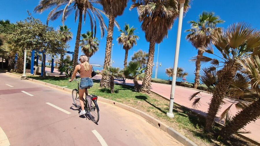 Malaga: City Bike Rental with Self-Guided Cycling Route - Quick highlights
