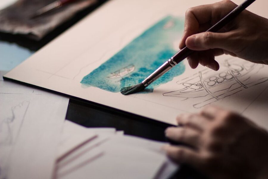 Malaga: Drawing & Painting Lesson Outdoors - Materials included: the hidden value of showing up empty-handed