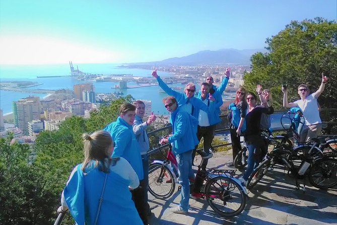 Malaga Electric Bikes Guided Tour - Climbing Through the Gibralfaro Forest to Mirador Views