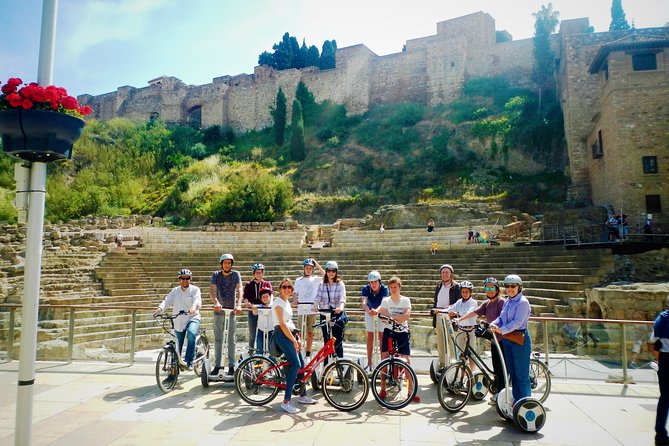 Malaga Electric Bikes Guided Tour - Muelle Uno and Palmeral de las Sorpresas Waterfront Finish