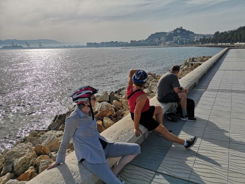 Malaga: Guided E-Bike Tour - Mítico Balneario stop, snack options if you want them