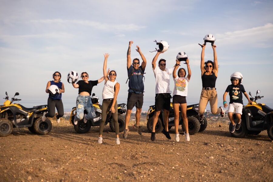Málaga: Off-Road 2-Hour Tour by 2-Seater Quad in Mijas - Stop-by-stop: Sierra de Mijas, viewpoints, and where breaks happen