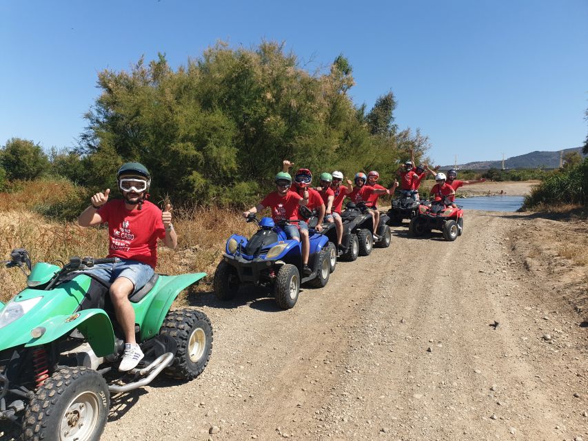 Málaga: Off-Road 2-Seater Quad Tour through Land and River - Getting Set Up: Briefing, Helmet, Goggles, and Water