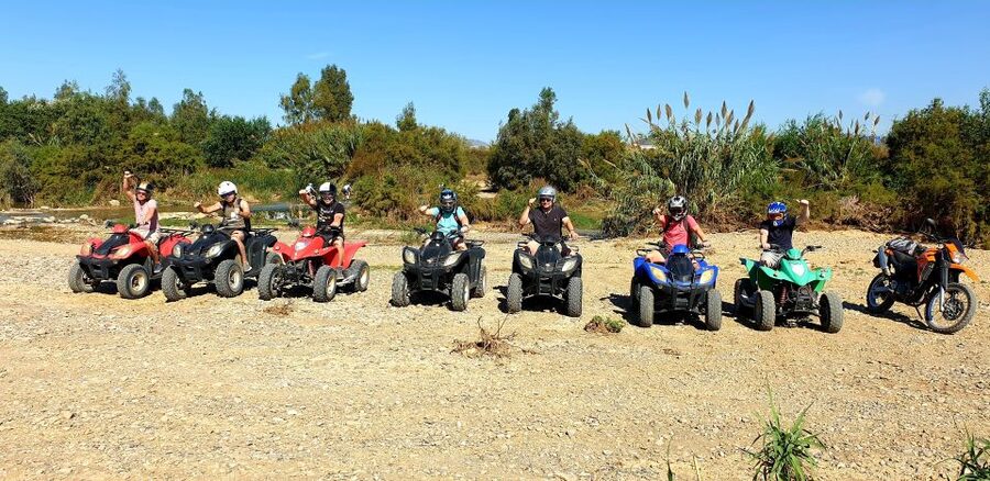 Málaga: Off-Road 2-Seater Quad Tour through Land and River - The 2-Hour Ride Plan: Asphalt Warm-Up to Airport Buzz