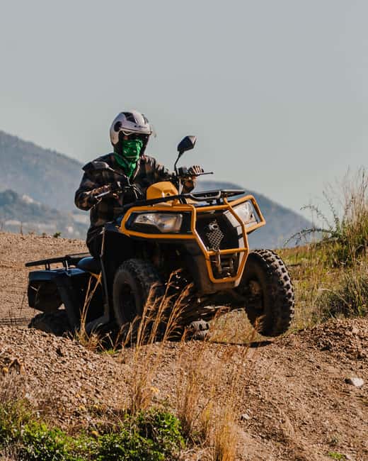 Málaga: Off-road Tour by 2-Seater Quad in Mijas - Automatic 2-seater quads, helmets, and a real driving lesson