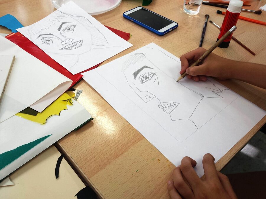 Málaga: Paint your own Picasso - Lagunillas stroll time: the perfect pre-class warmup