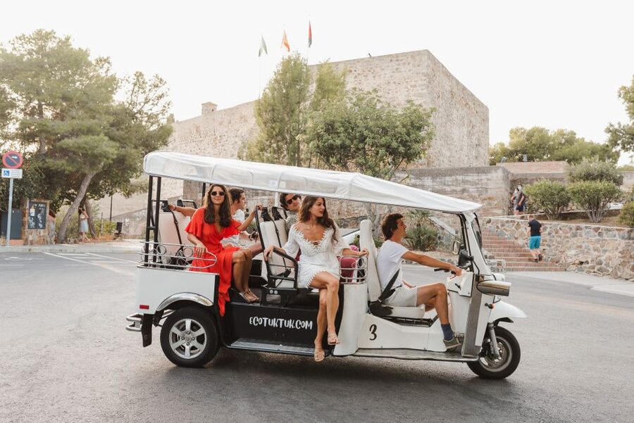 Malaga: Private City Tour by Eco Tuk Tuk - The guide experience: stories, humor, and practical tips