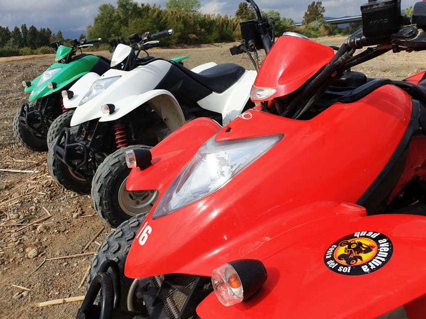 Málaga: Tour Off-Road 1-Hour Solo All-Terrain Quad Adventure - The Guadalhorce River crossing and the Aqueduct photo stop