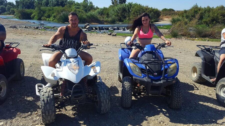 Málaga: Tour Off-Road 1-Hour Solo All-Terrain Quad Adventure - Mixed terrain driving, dunes, bumps, mud, and asphalt breaks